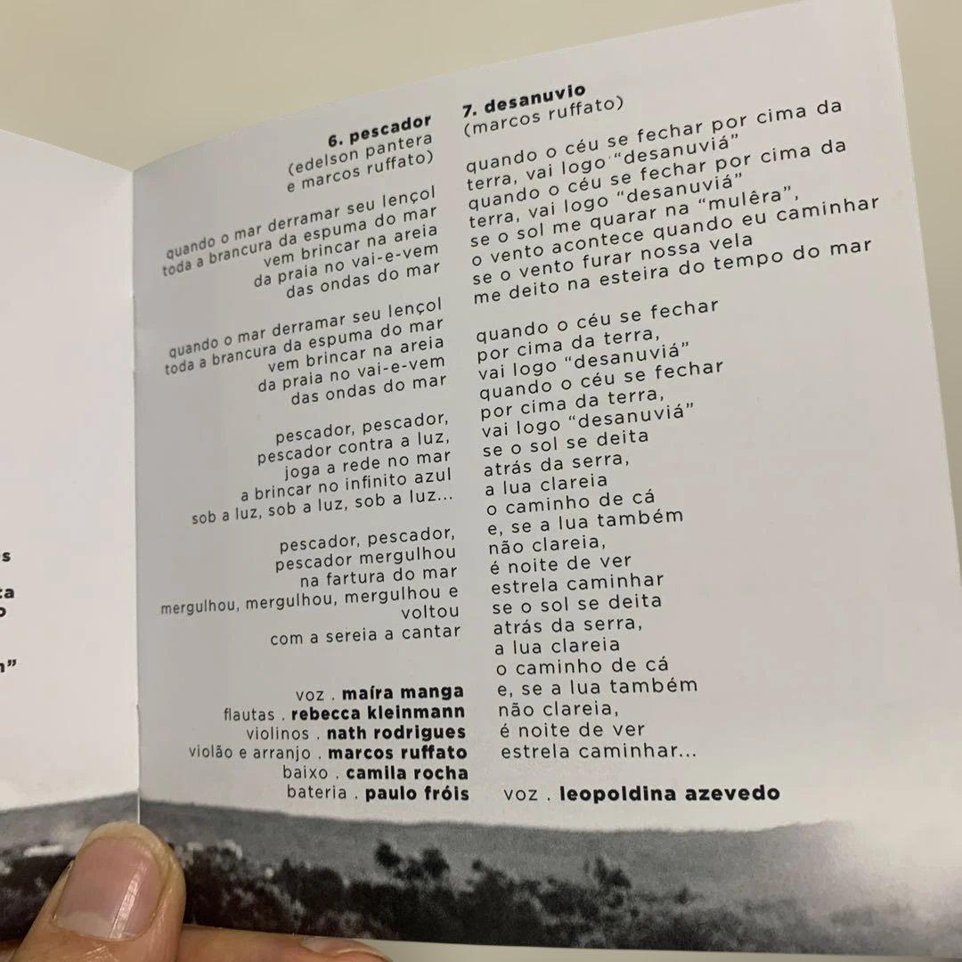 Marcos Ruffato Vata CD Japan Press with OBI Brazilian Singer-Songwriter 2020