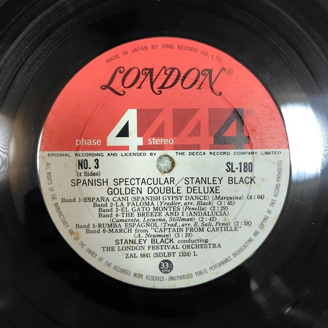 Stanley Black - Spanish Spectacular 2LP Japan Vinyl London SL 179-80 w/ Obi