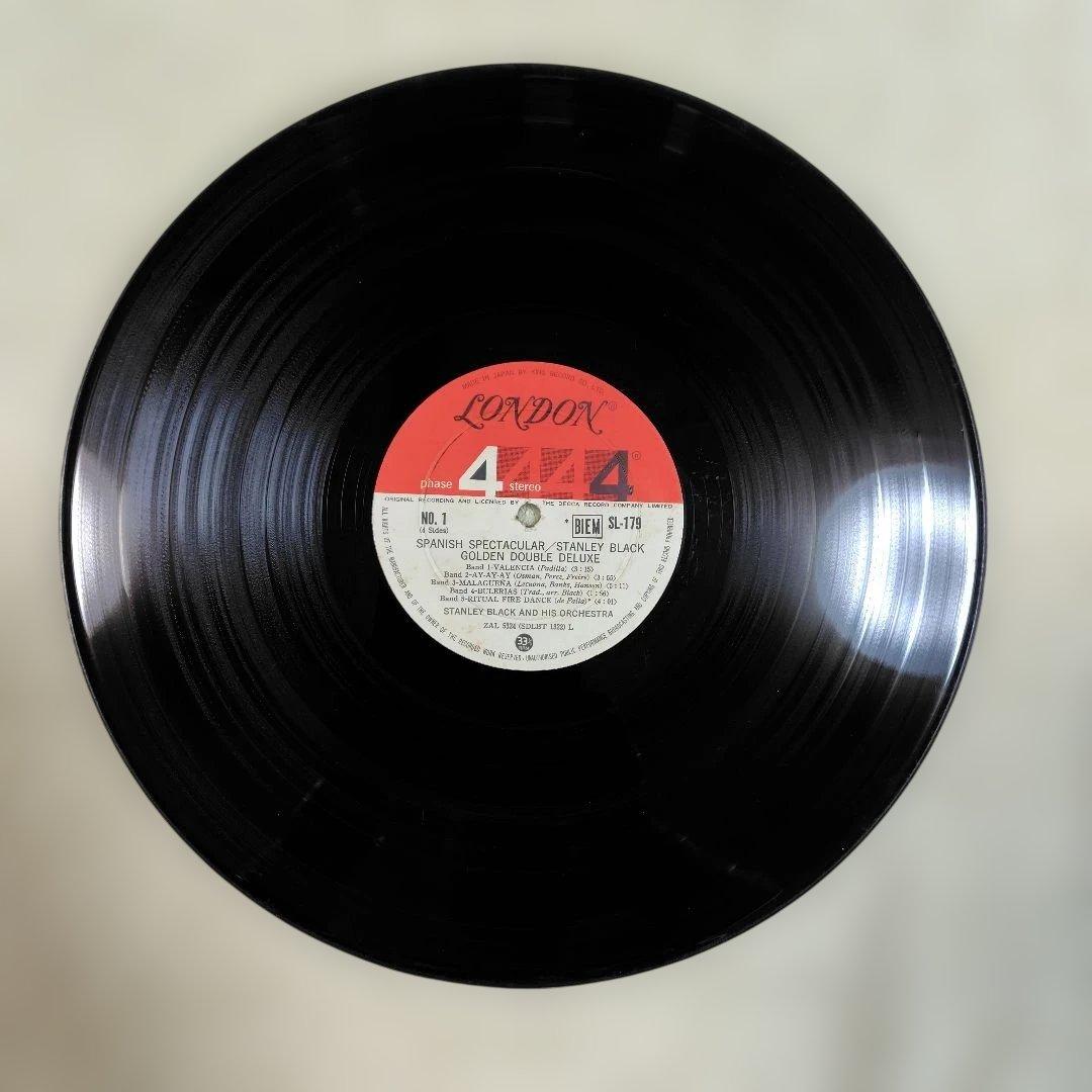 Stanley Black - Spanish Spectacular 2LP Japan Vinyl London SL 179-80 w/ Obi