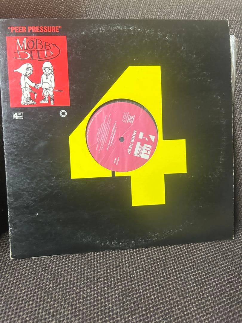 Mobb Deep Peer Pressure 12" Black Vinyl Record, 4th B-Way Label, Used | Japansoundstore