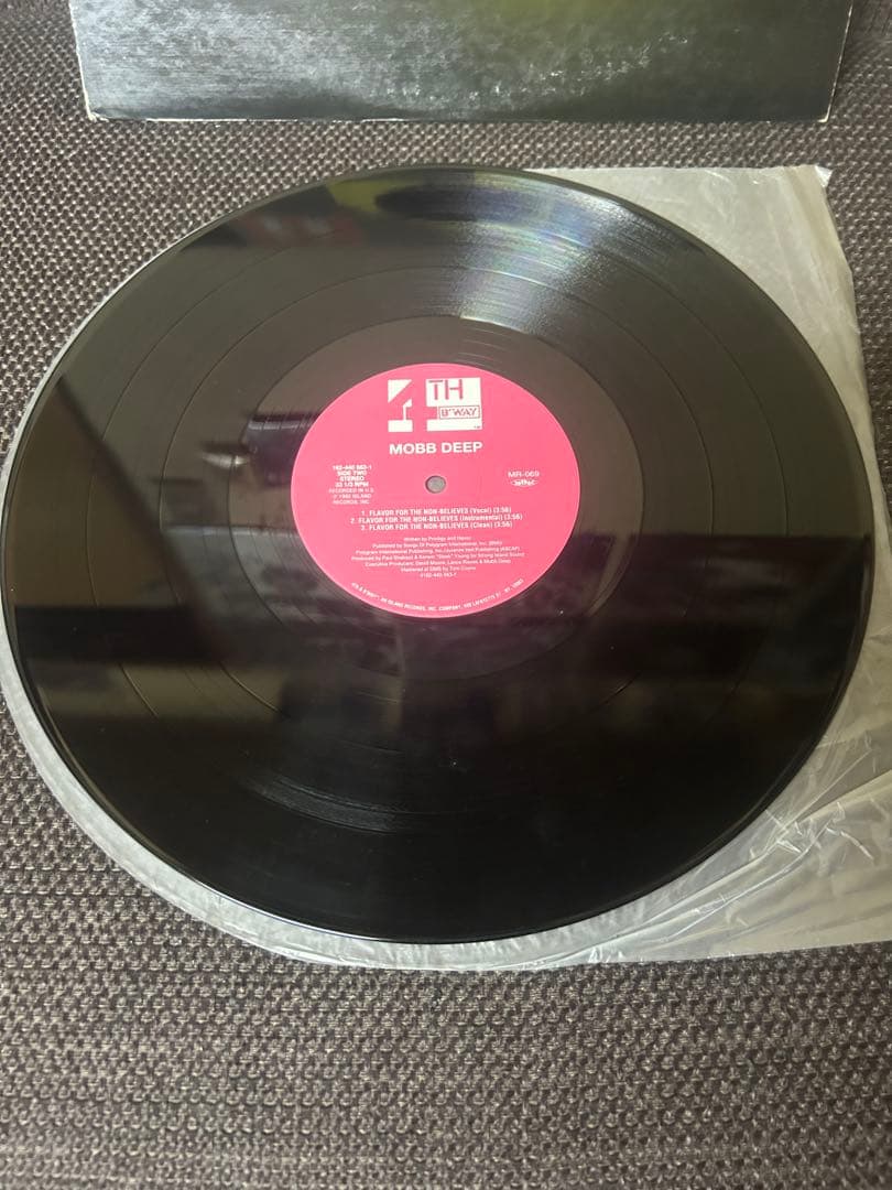 Mobb Deep Peer Pressure 12" Black Vinyl Record, 4th B-Way Label, Used | Japansoundstore