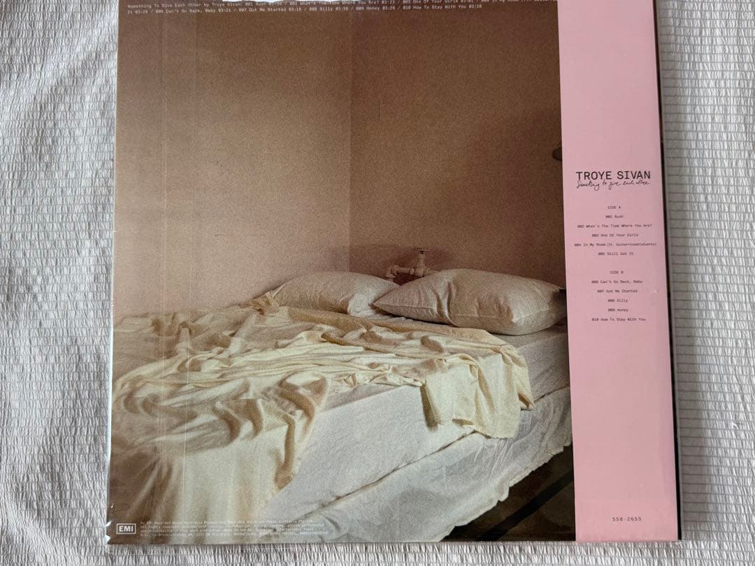 Troye Sivan - Something To Give Each Other LP Japan Ltd Milky Clear Vinyl