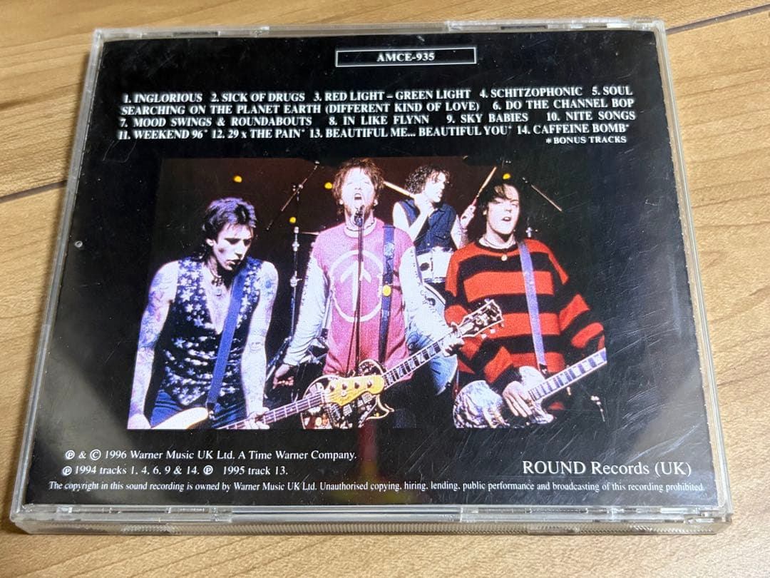 The Wildhearts - Fishing for Luckies CD Japan Press with OBI 1996 AMCE-935