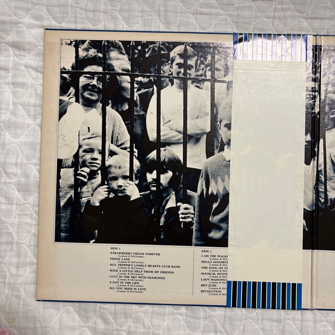 The Beatles - 1967-1970 Blue Album 2LP Japan Vinyl EAP-9034B With Obi