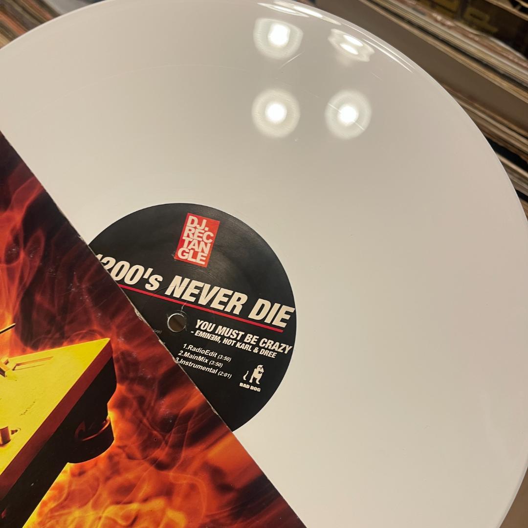 DJ Rectangle - 1200's Never Die feat. Eminem, Hot Karl & Dree 12" White Vinyl