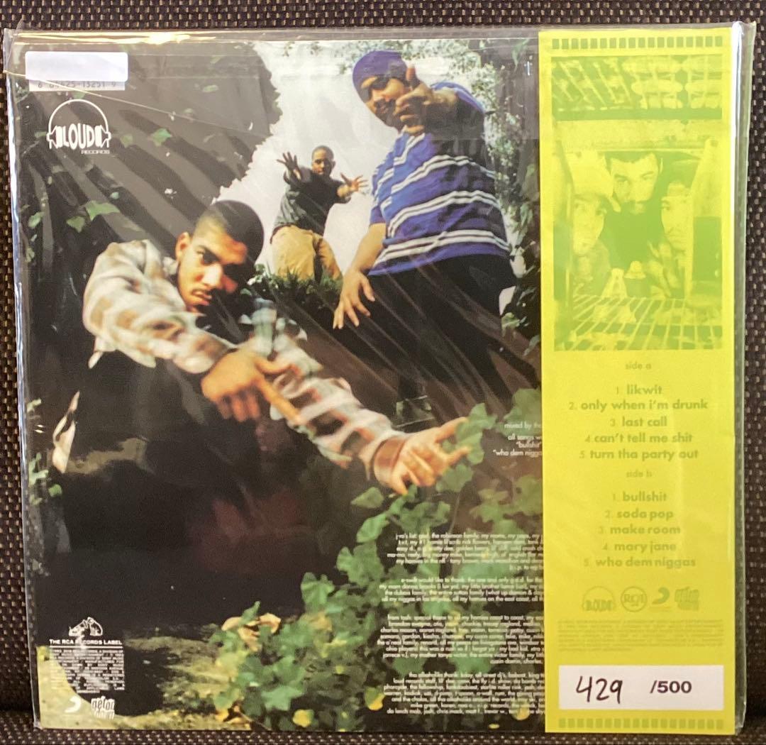 Tha Alkaholiks 21 & Over Vinyl LP Limited Edition Yellow Vinyl #429/500