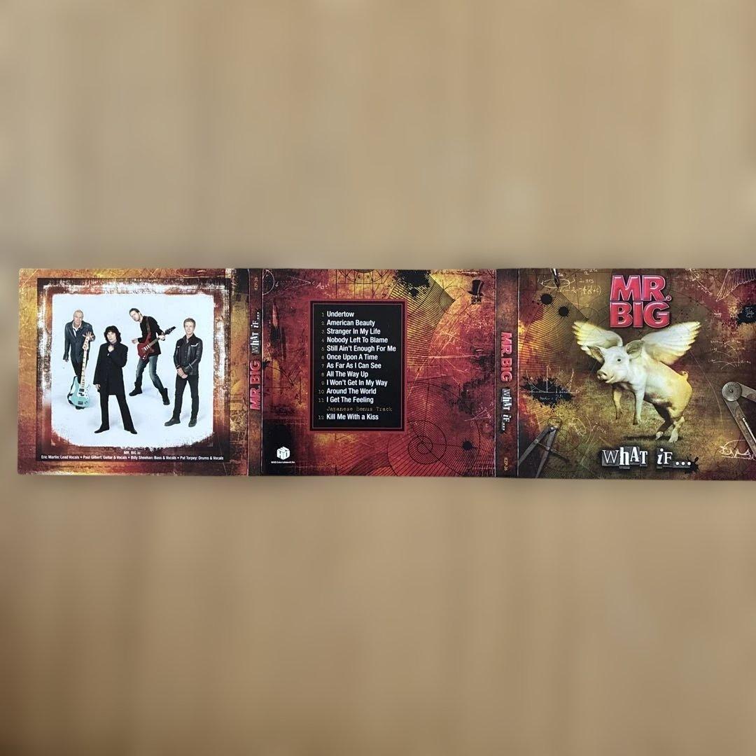 MR. BIG - What If... CD+DVD Limited Edition Japan Press with OBI