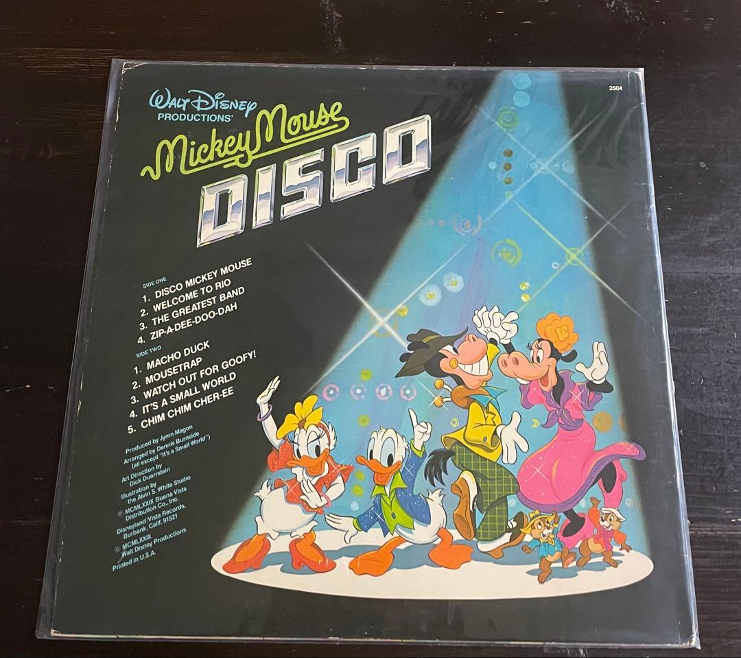 Walt Disney - Mickey Mouse Disco Vinyl LP 1979 Cult Disco Funk Rare Groove