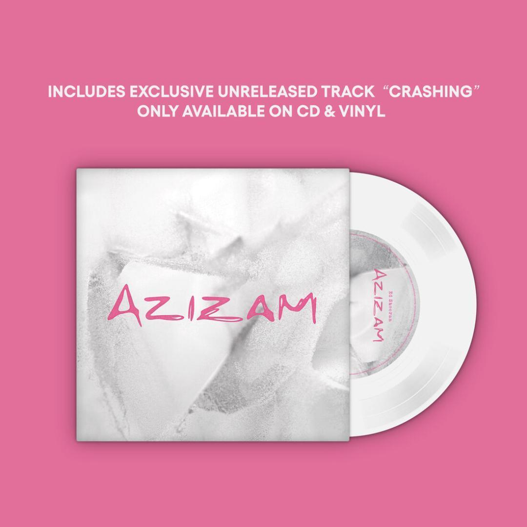 Ed Sheeran AZIZAM 7" White Vinyl Single Ltd Edition + Crashing Sealed