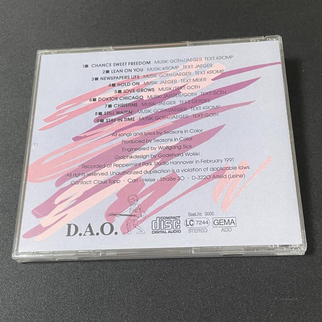 Seasons in Color - Nothin' But CD 1991 Rare Melodic Hard Rock AOR Import