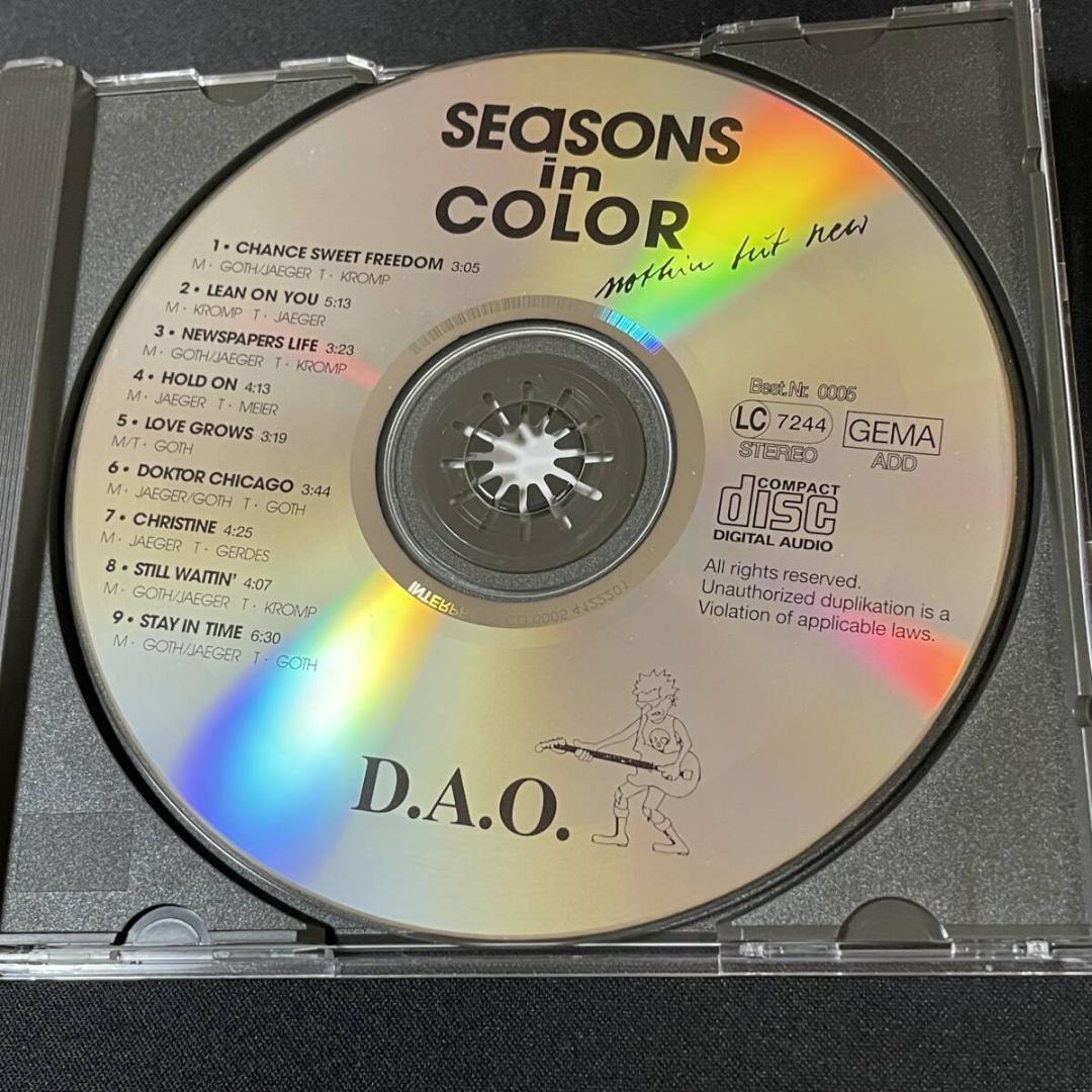 Seasons in Color - Nothin' But CD 1991 Rare Melodic Hard Rock AOR Import