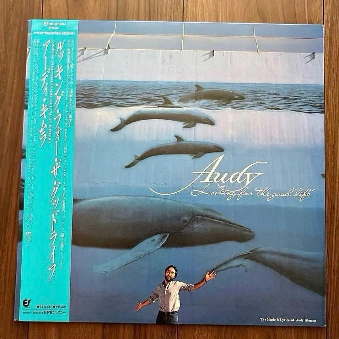 Audy Kimura - Looking for "The Good Life" LP Japan Vinyl w/ Obi & Insert AOR