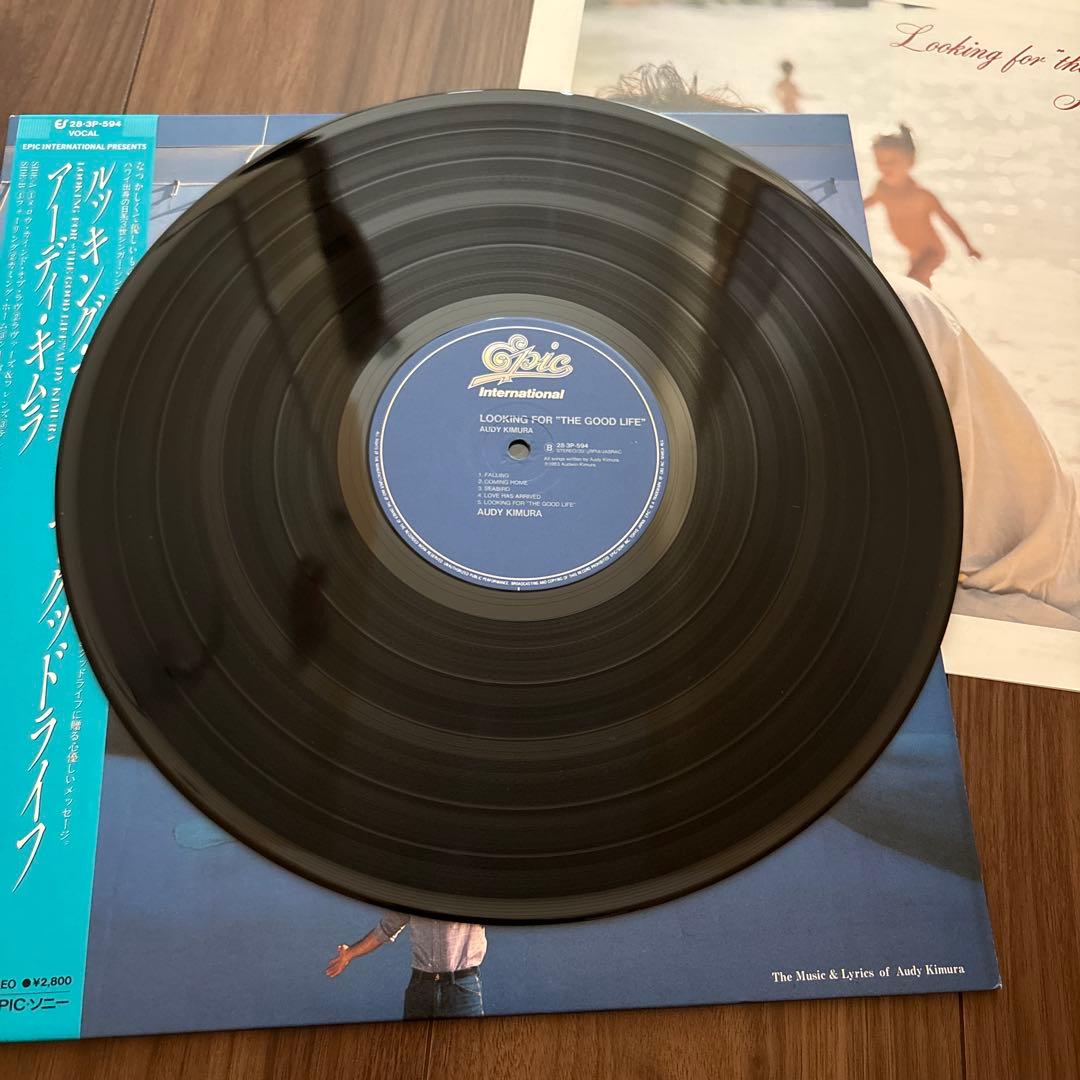 Audy Kimura - Looking for "The Good Life" LP Japan Vinyl w/ Obi & Insert AOR