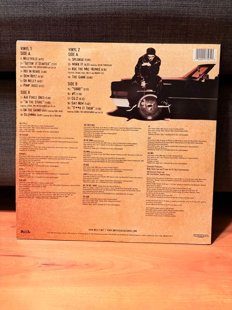 Nelly - Nellyville 2LP US Original Pressing 2002 Hip Hop Classic Vinyl Records