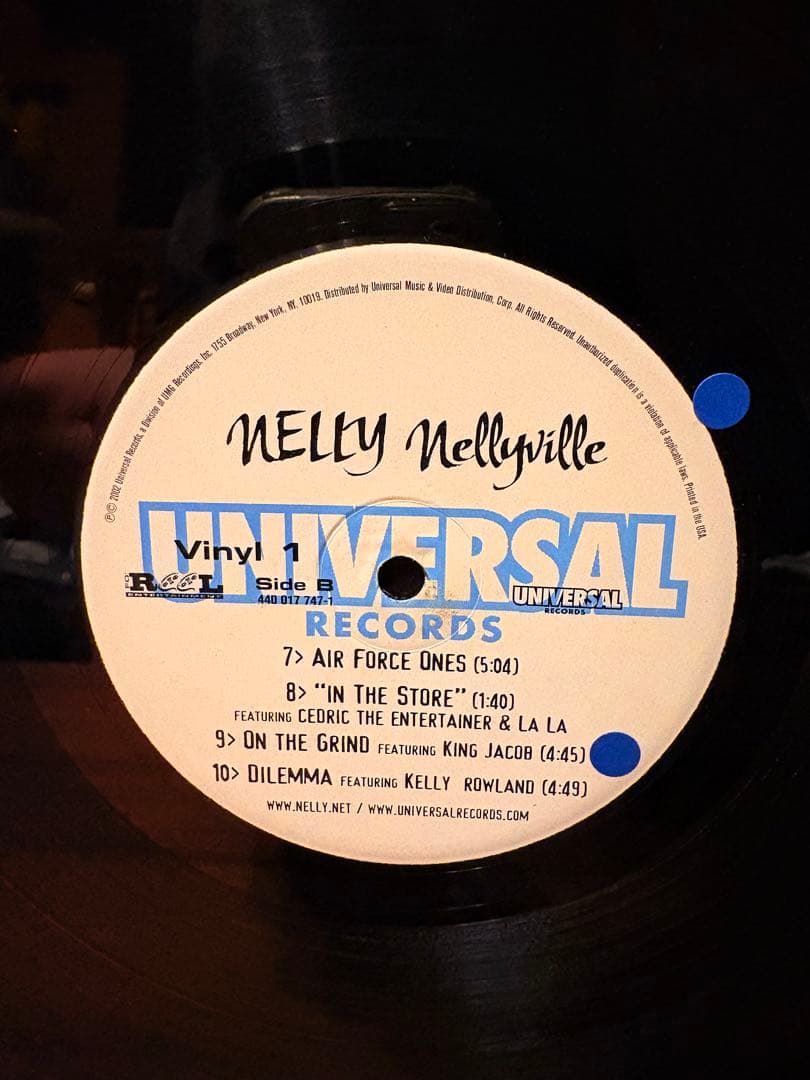 Nelly - Nellyville 2LP US Original Pressing 2002 Hip Hop Classic Vinyl Records