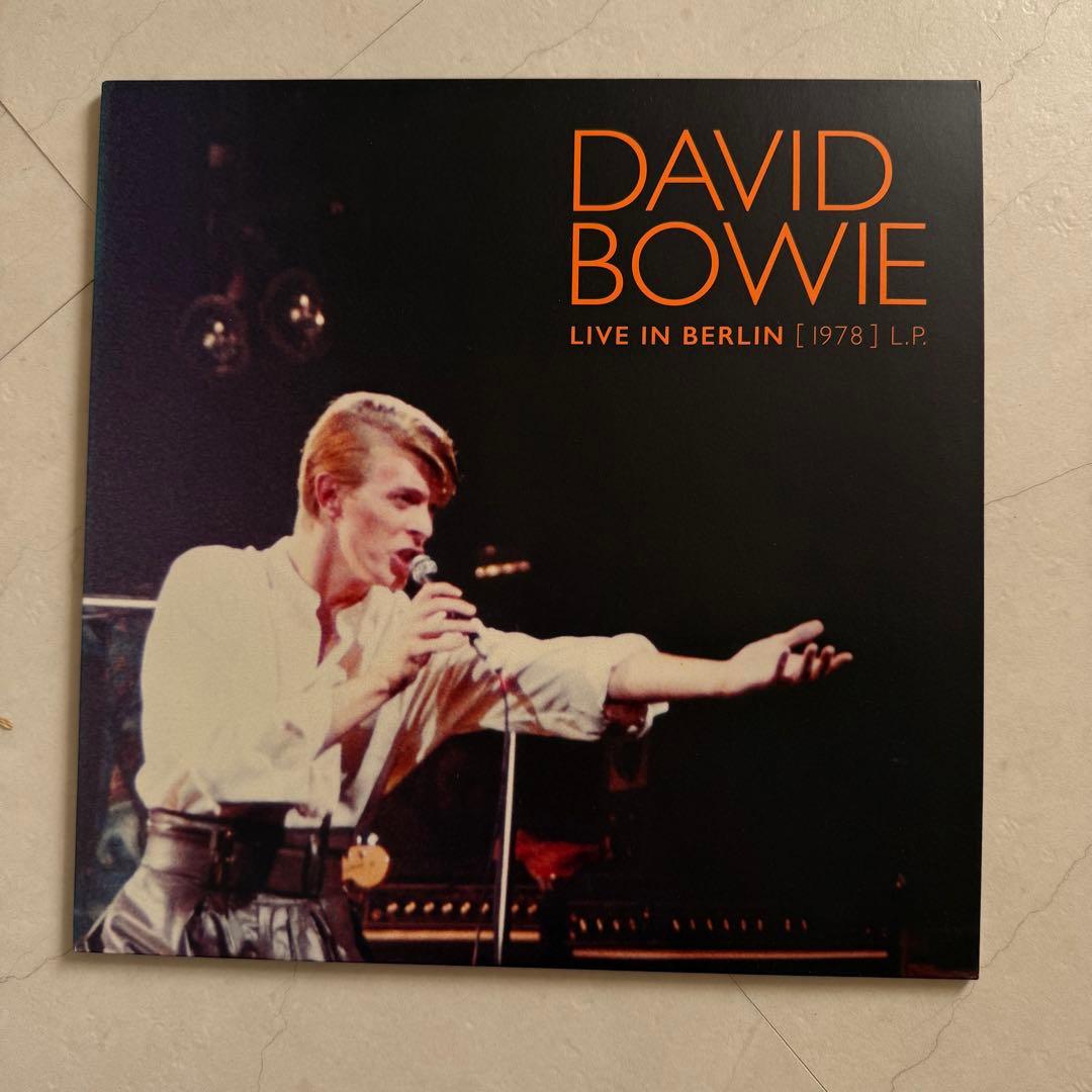 David Bowie Live in Berlin 1978 LP Limited Orange Vinyl Record