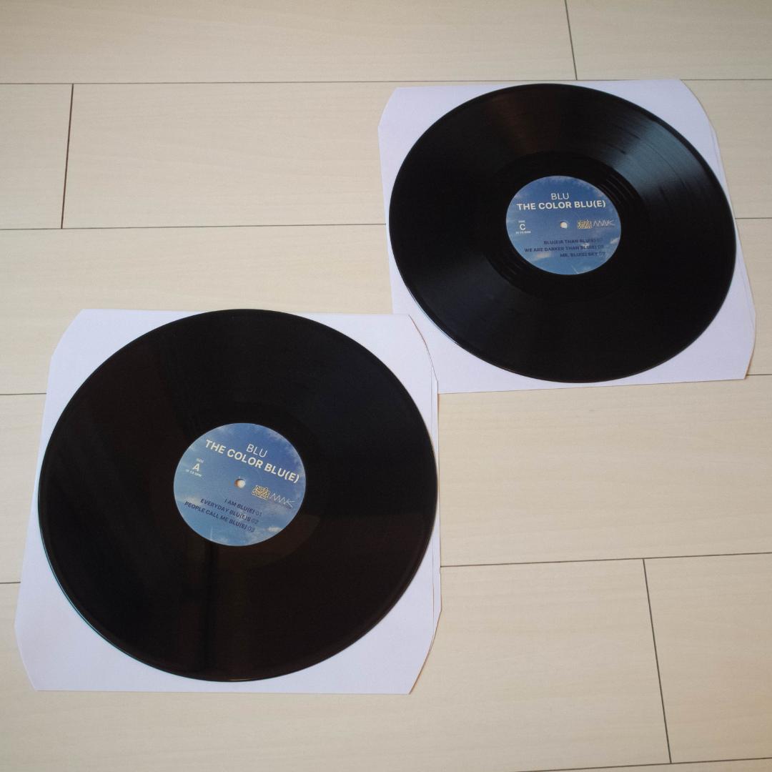 Blu - The Color Blu(e) 2xLP Vinyl Album - LA Underground Hip Hop - Gatefold