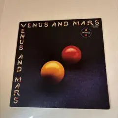 WINGS Venus and Mars Vinyl LP Japan Pressing Paul McCartney Rock