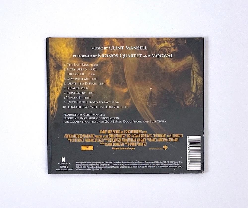 The Fountain Original Soundtrack CD Japan Press Darren Aronofsky Clint Mansell