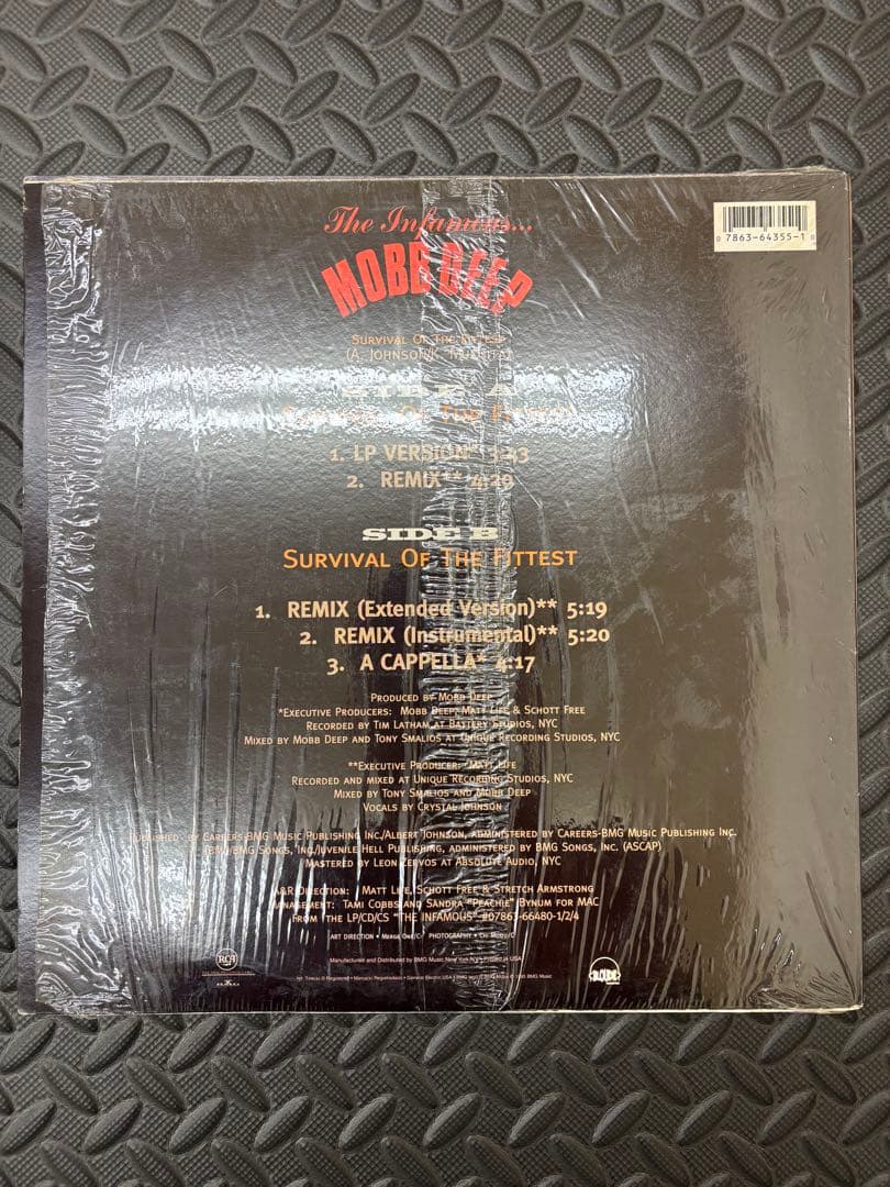 Mobb Deep - Survival Of The Fittest 12" Vinyl Classic 90s Hip Hop