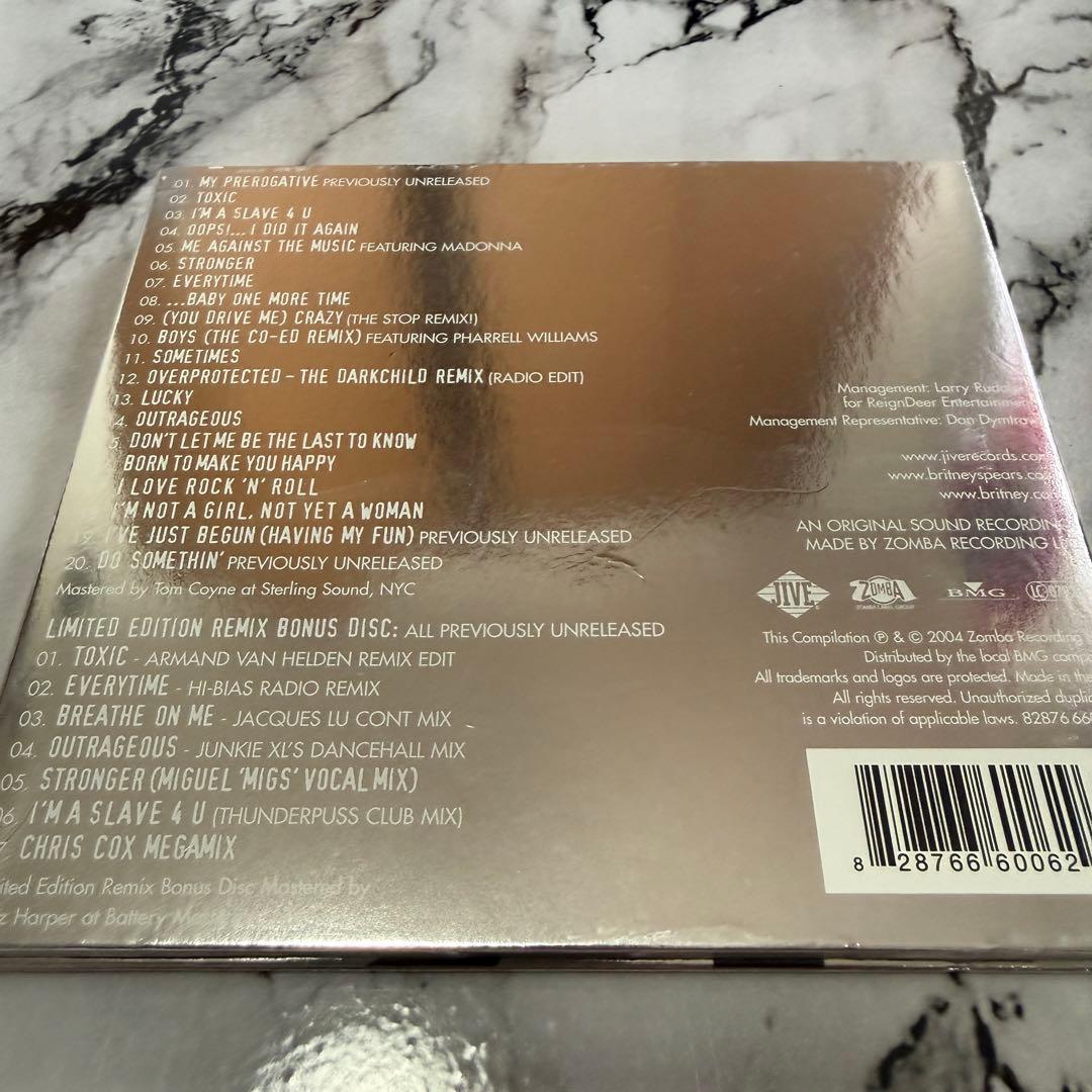Britney Spears Greatest Hits: My Prerogative 2CD Limited Edition Japan Press 200