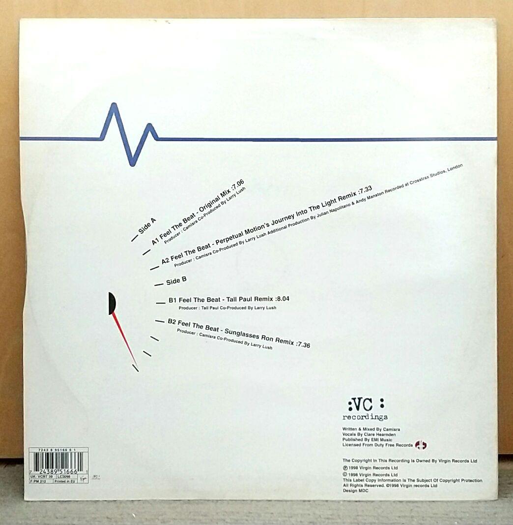 Camisra - Feel The Beat 12" Vinyl Single (1998 Club Classic)