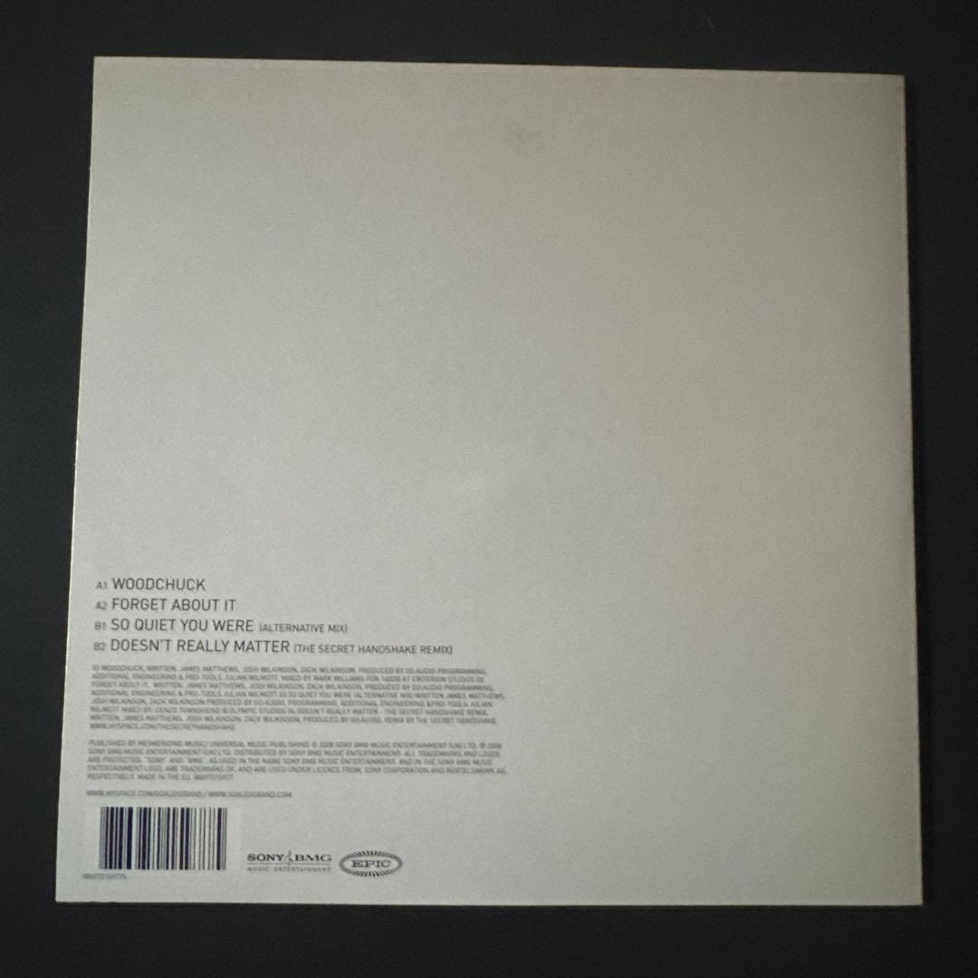 Go:Audio - The Woodchuck EP Vinyl Record, 4-Track UK Indie Pop Rock