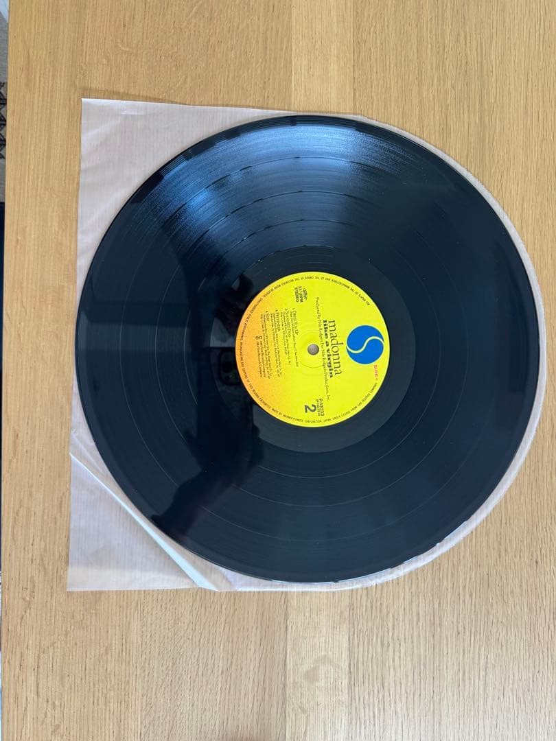 Madonna - Like a Virgin LP Japan Vinyl Record with Obi and Lyric Insert