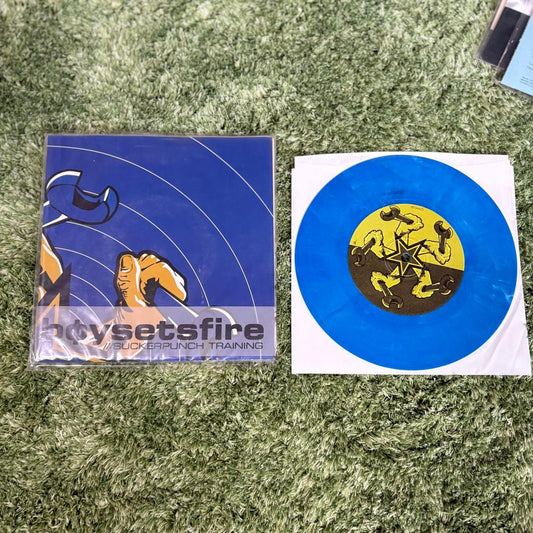 Boysetsfire - Suckerpunch Training 7" Vinyl Blue Color Variant Post-Hardcore