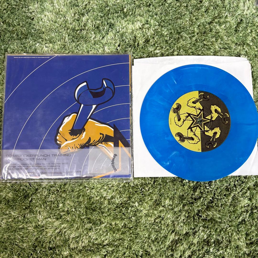 Boysetsfire - Suckerpunch Training 7" Vinyl Blue Color Variant Post-Hardcore