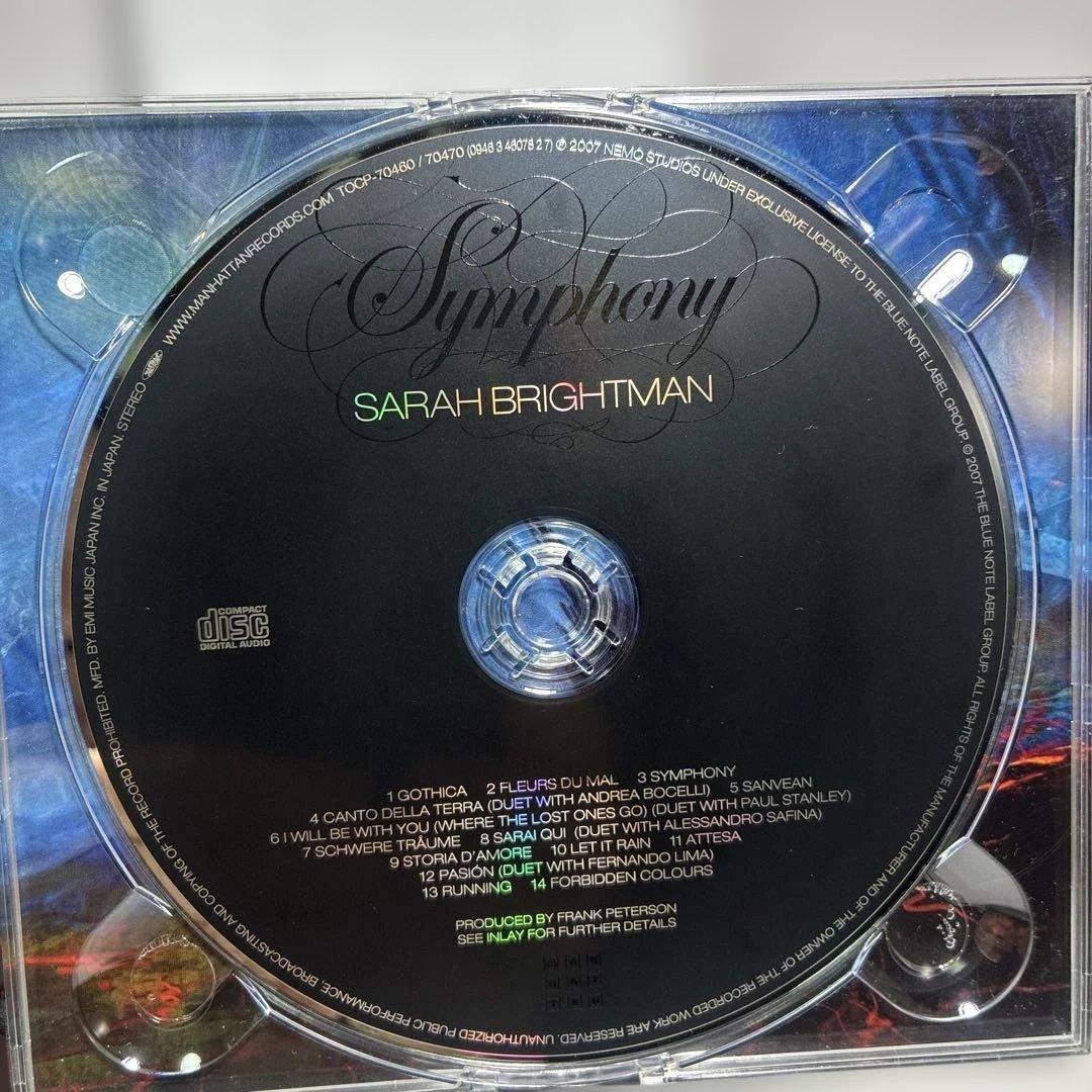 Sarah Brightman - Symphony CD Japan Press with OBI Limited Bonus Track