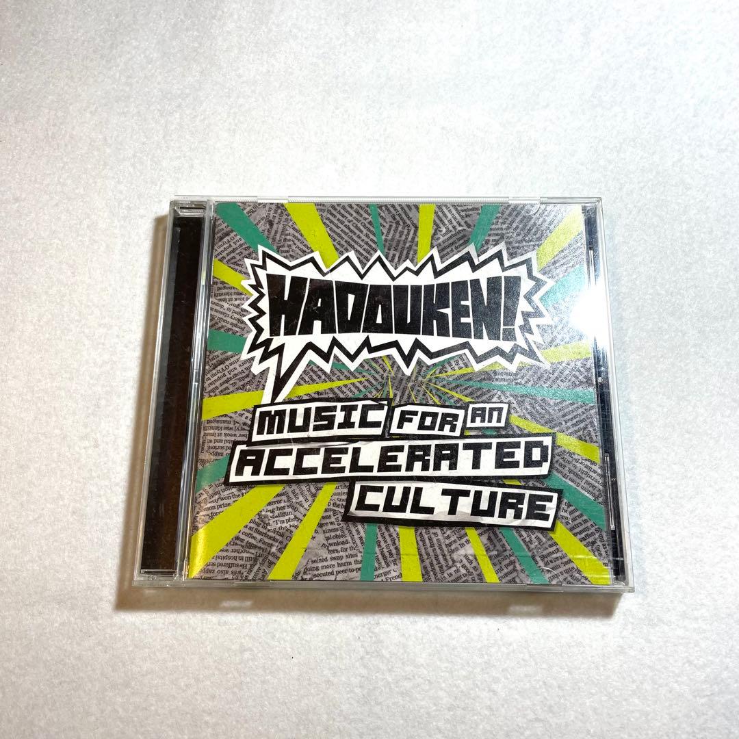 Hadouken! Music for an Accelerated Culture CD Japan Press with OBI 2008 Album