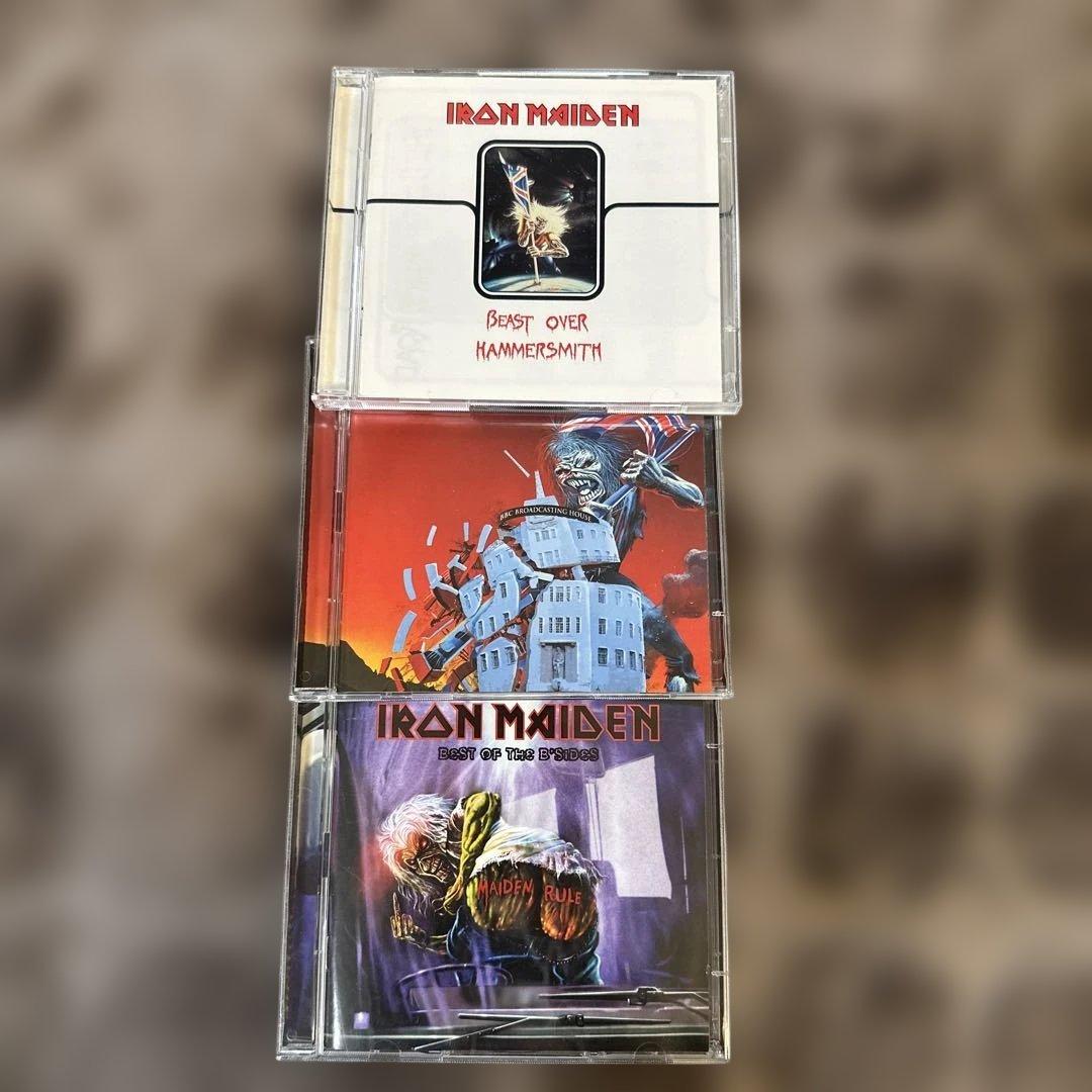 Iron Maiden Eddie's Archive Box Set 3-CD Set Limited Edition 2002 Metal Case