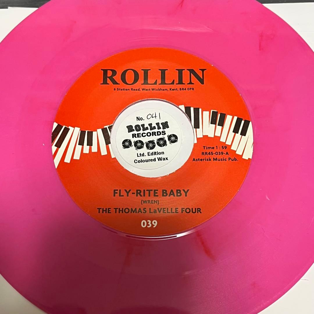 The Thomas LaVelle Four - Fly-Rite Baby 7" Pink Vinyl Limited Edition Rare