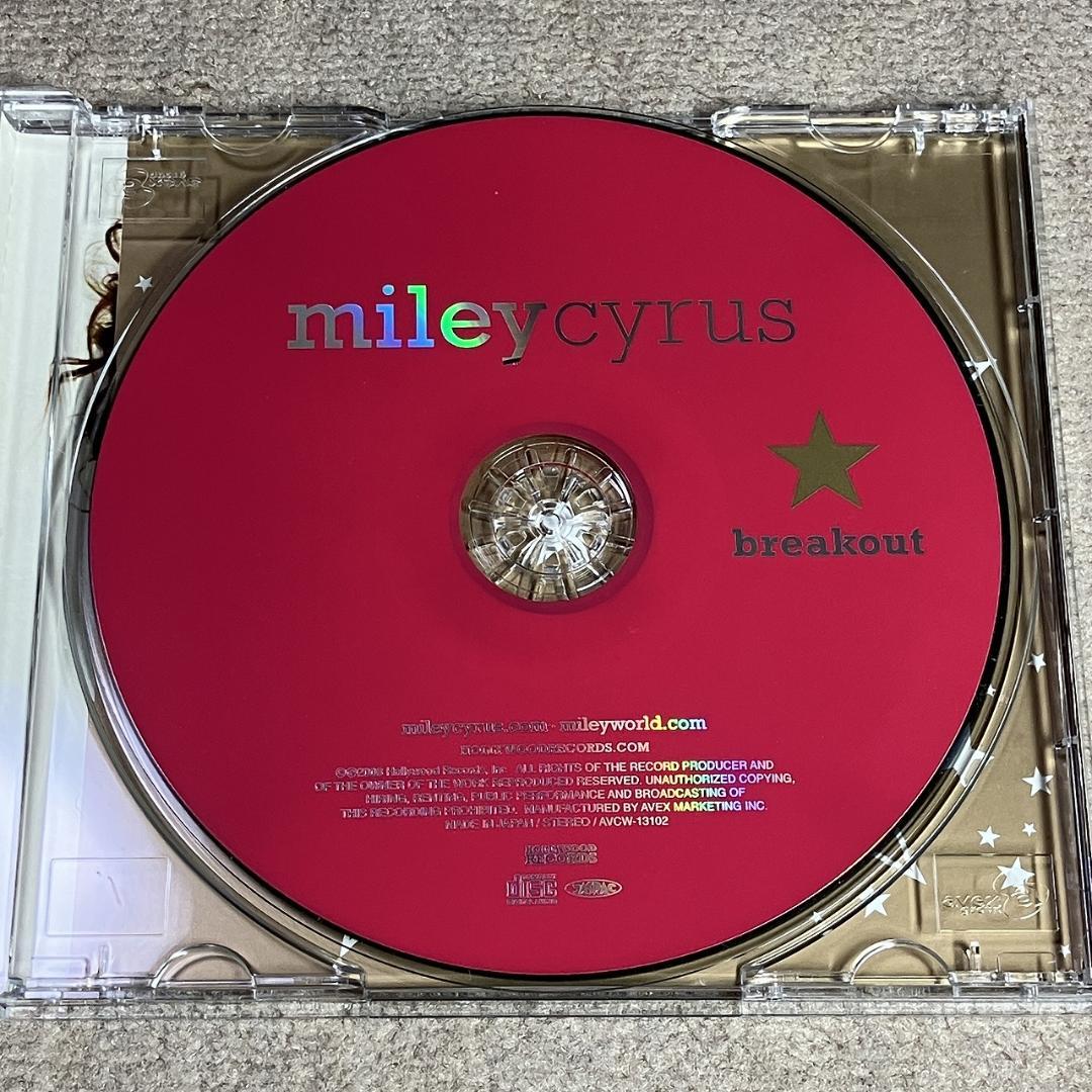 Miley Cyrus Breakout CD Japan Press with OBI 14 Tracks Bonus Remixes