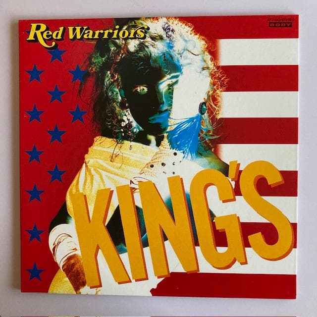 Red Warriors - Kings LP 1988 Japan Rock w/ Obi AF-7482