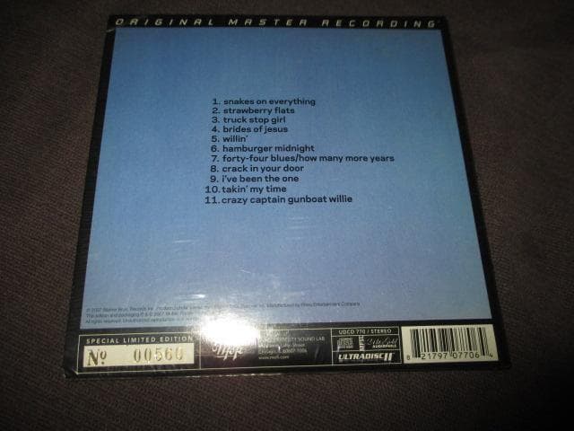 Little Feat - Self-Titled CD Mobile Fidelity Sound Lab Ultradisc II MFSL