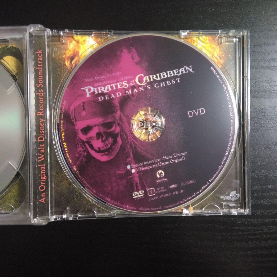 Pirates of the Caribbean: Dead Man's Chest 2CD+DVD Japan Press Soundtrack Hans