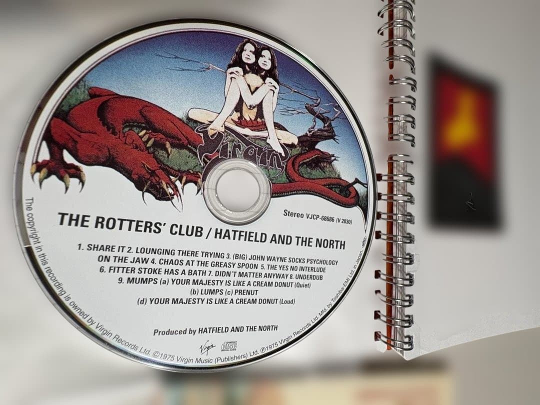 Hatfield and the North The Rotters' Club CD Japan Press Cardboard Sleeve Obi
