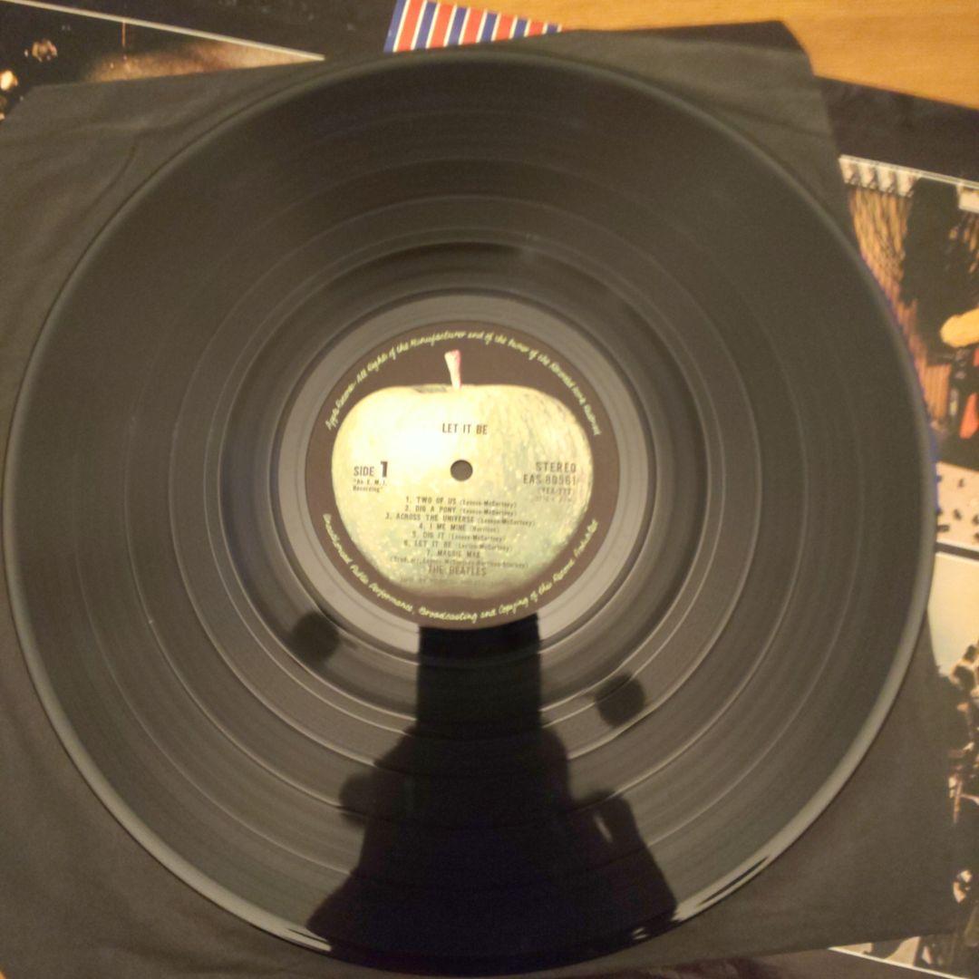 The Beatles - Let It Be LP Japan Pressing w/ Obi Strip Apple EAS-80561