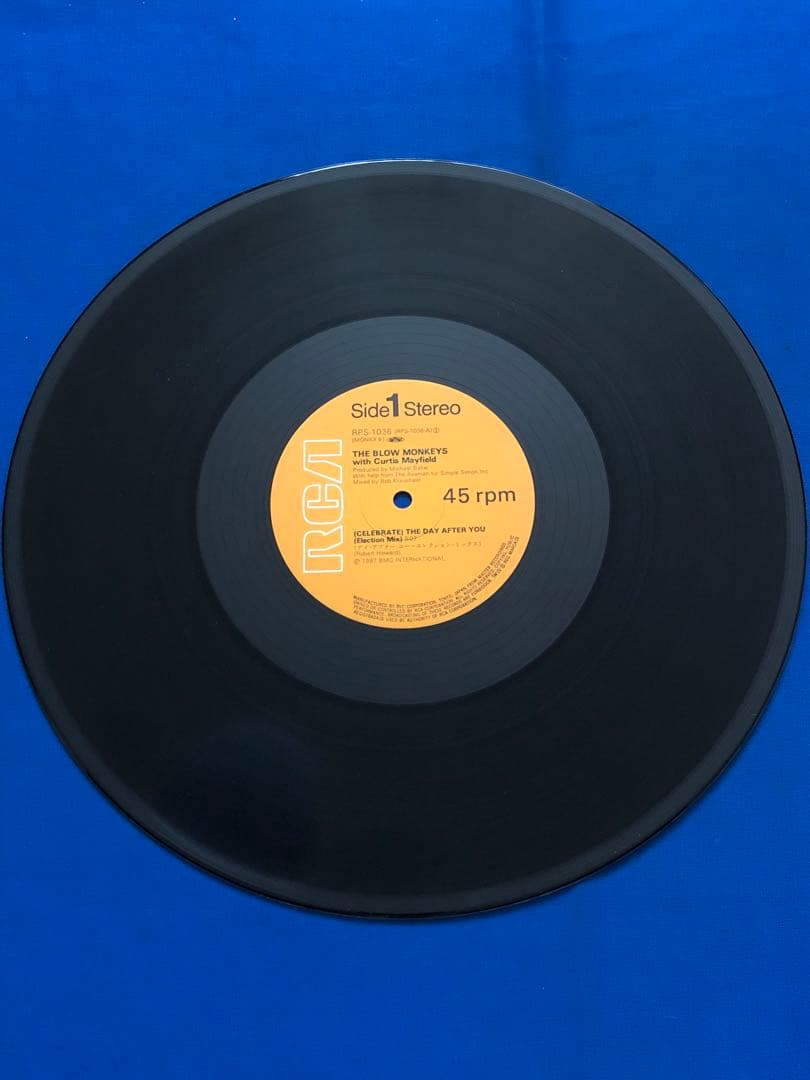 The Blow Monkeys - (Celebrate) The Day After You - 12" Vinyl Japan w/ Obi RPS-10