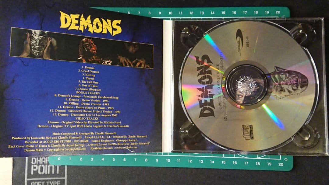 Claudio Simonetti Demons Original Soundtrack 30th Anniversary Limited Box Set