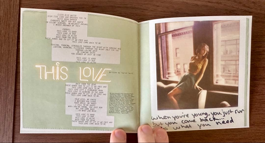 Taylor Swift 1989 Deluxe Edition CD+DVD Japan Press with 13 Polaroid Photos 2014