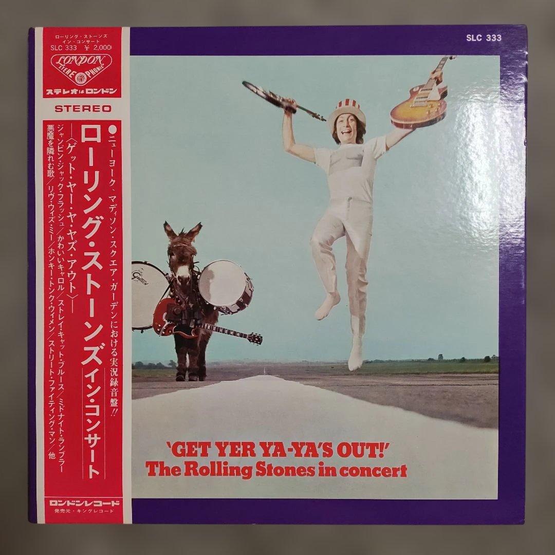 The Rolling Stones Get Yer Ya-Ya's Out! Japan LP SLC 333 w/ Obi Insert