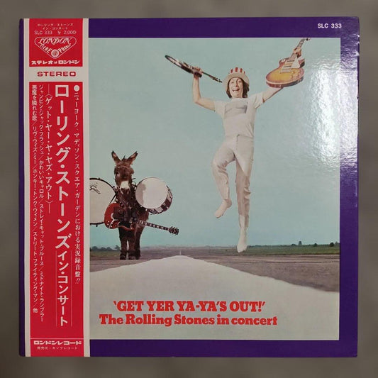 The Rolling Stones Get Yer Ya-Ya's Out! Japan LP SLC 333 w/ Obi Insert