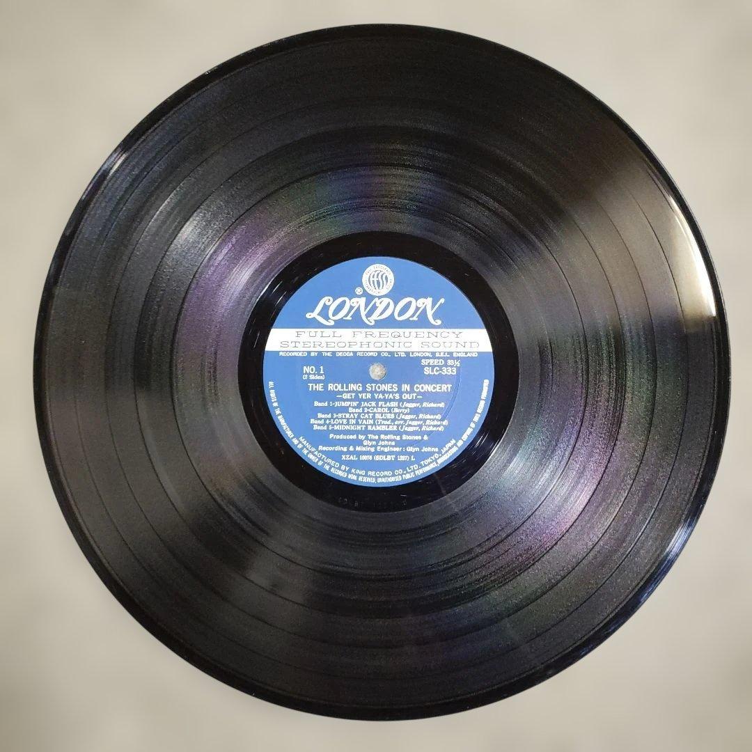 The Rolling Stones Get Yer Ya-Ya's Out! Japan LP SLC 333 w/ Obi Insert