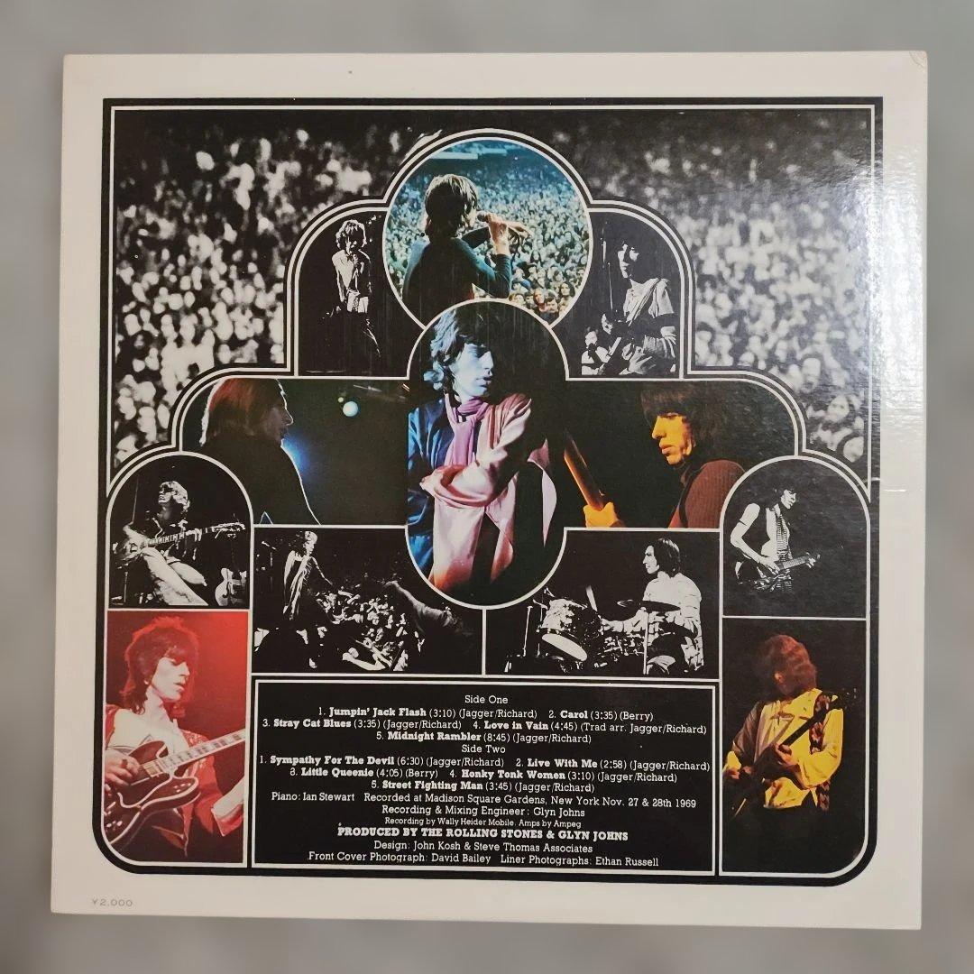 The Rolling Stones Get Yer Ya-Ya's Out! Japan LP SLC 333 w/ Obi Insert