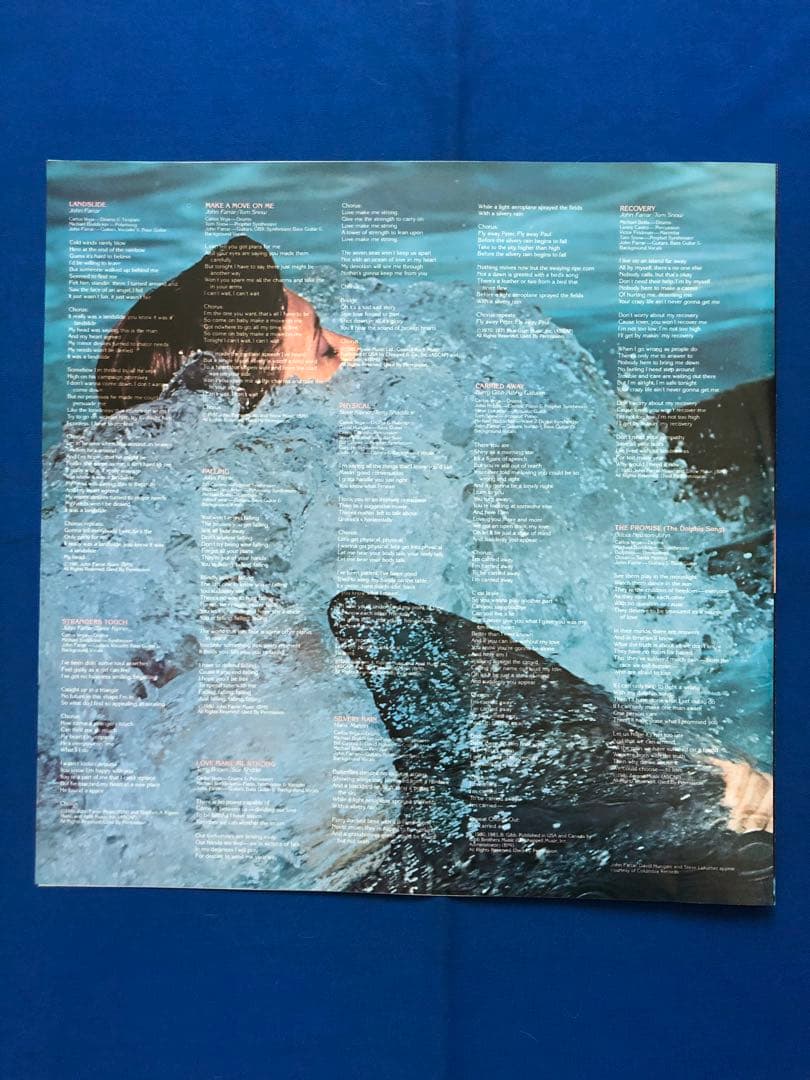 Olivia Newton-John - Physical LP Vinyl Japan 1981 Toshiba EMI EMS-91035 Obi