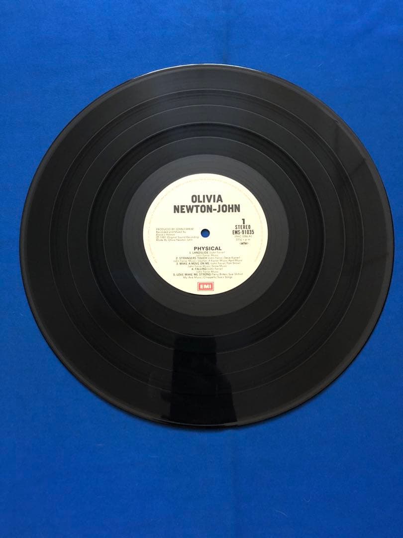 Olivia Newton-John - Physical LP Vinyl Japan 1981 Toshiba EMI EMS-91035 Obi