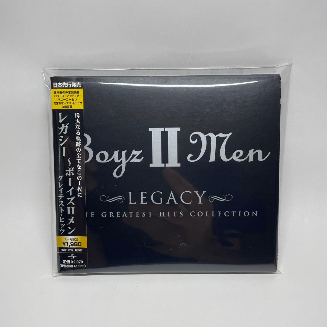 Boyz II Men - Legacy: The Greatest Hits Collection CD Japan Press with OBI